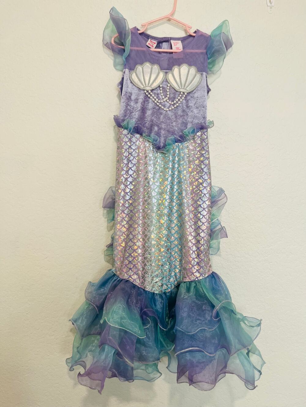 Dream Play Imagine Mermaid Costume Dress Girls Size Small (5/6)